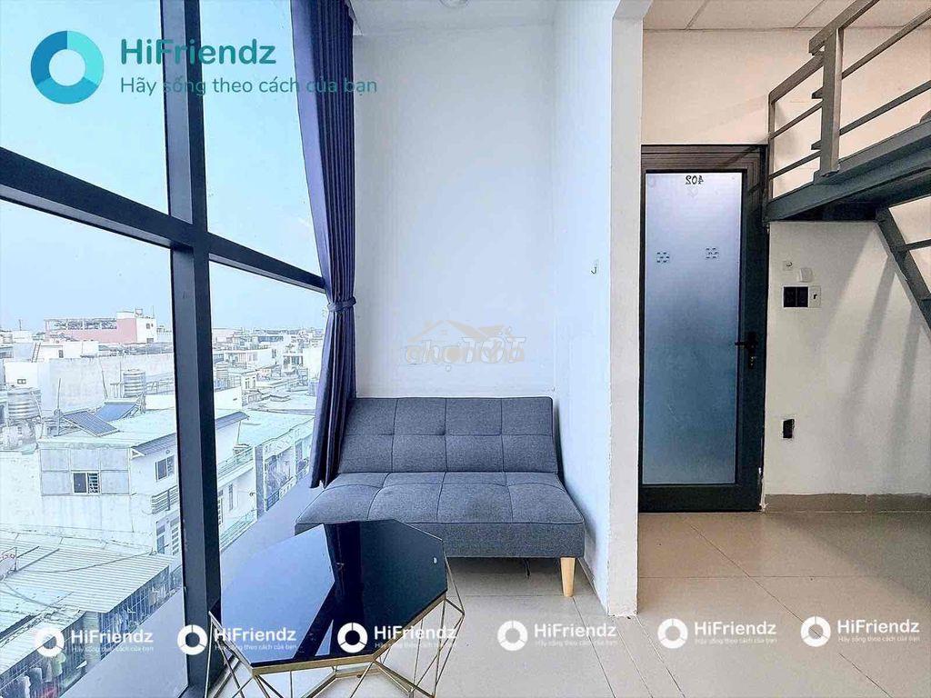 Cho thuê phòng tách bếp view kính full nội thất gần công viên làng hoa - Ảnh 3