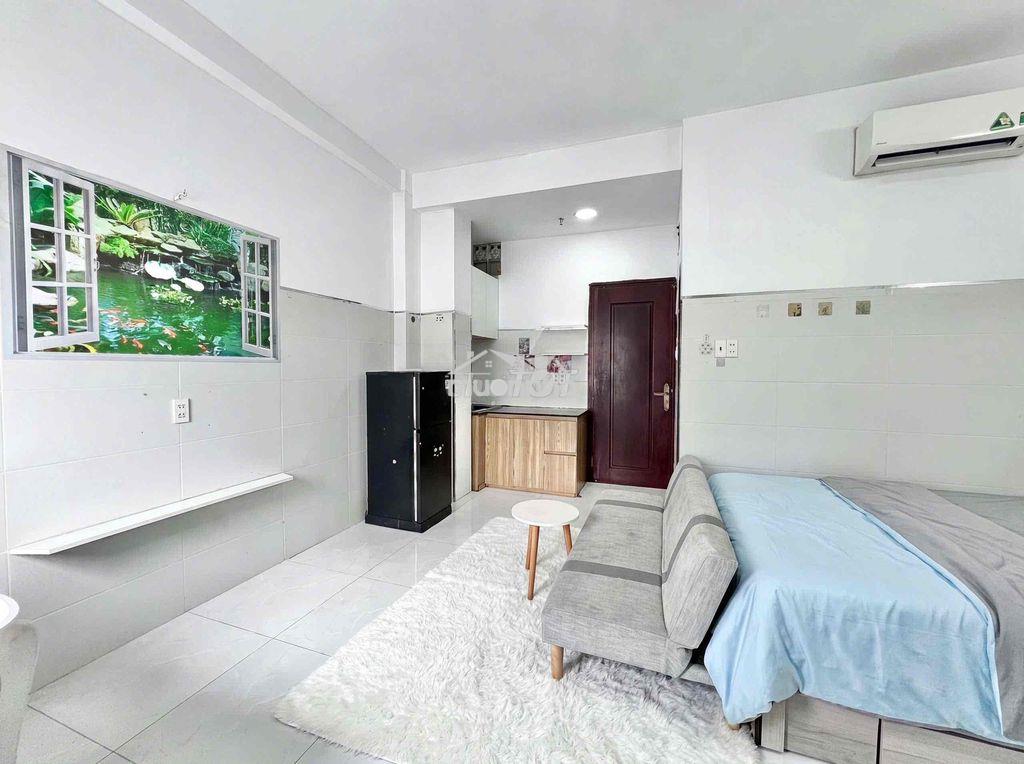 Căn hộ cửa sổ thoáng có nội thất có thang máy kế cầu nguyễn văn cừ - Ảnh 3