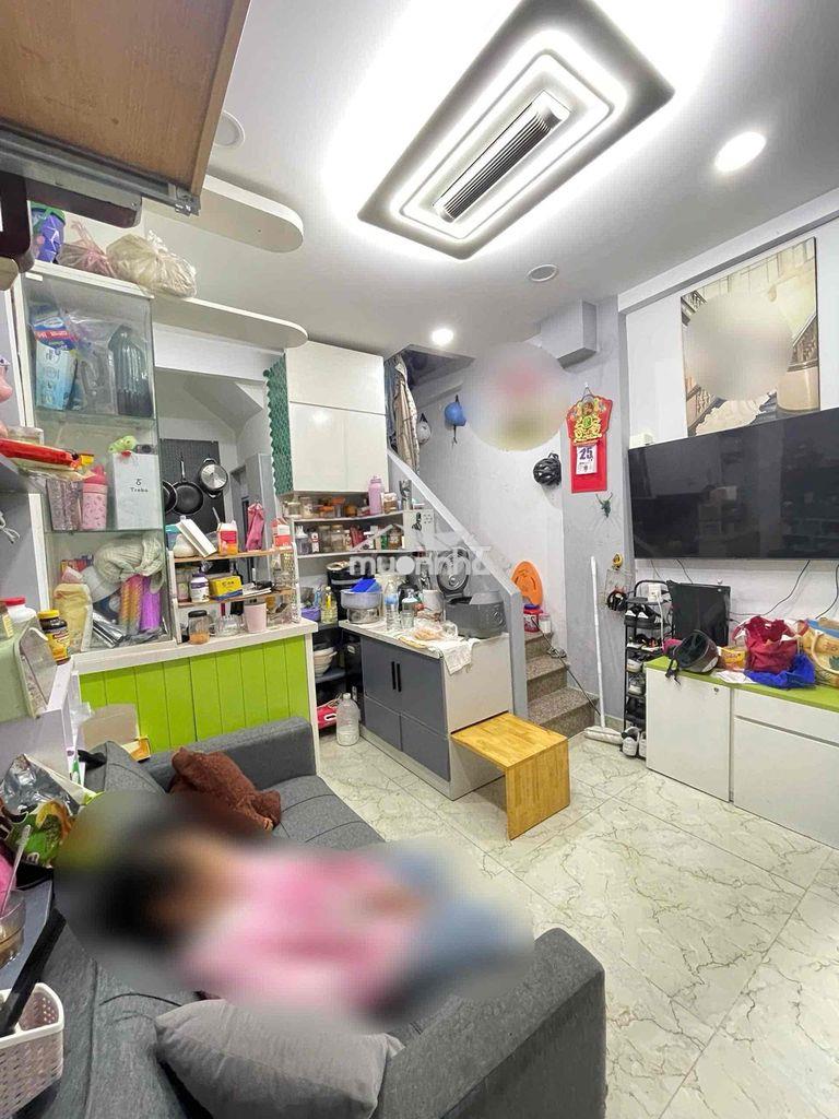 Nhà sổ hồng ko lộ giới - dương bá trạc - 2 lầu st