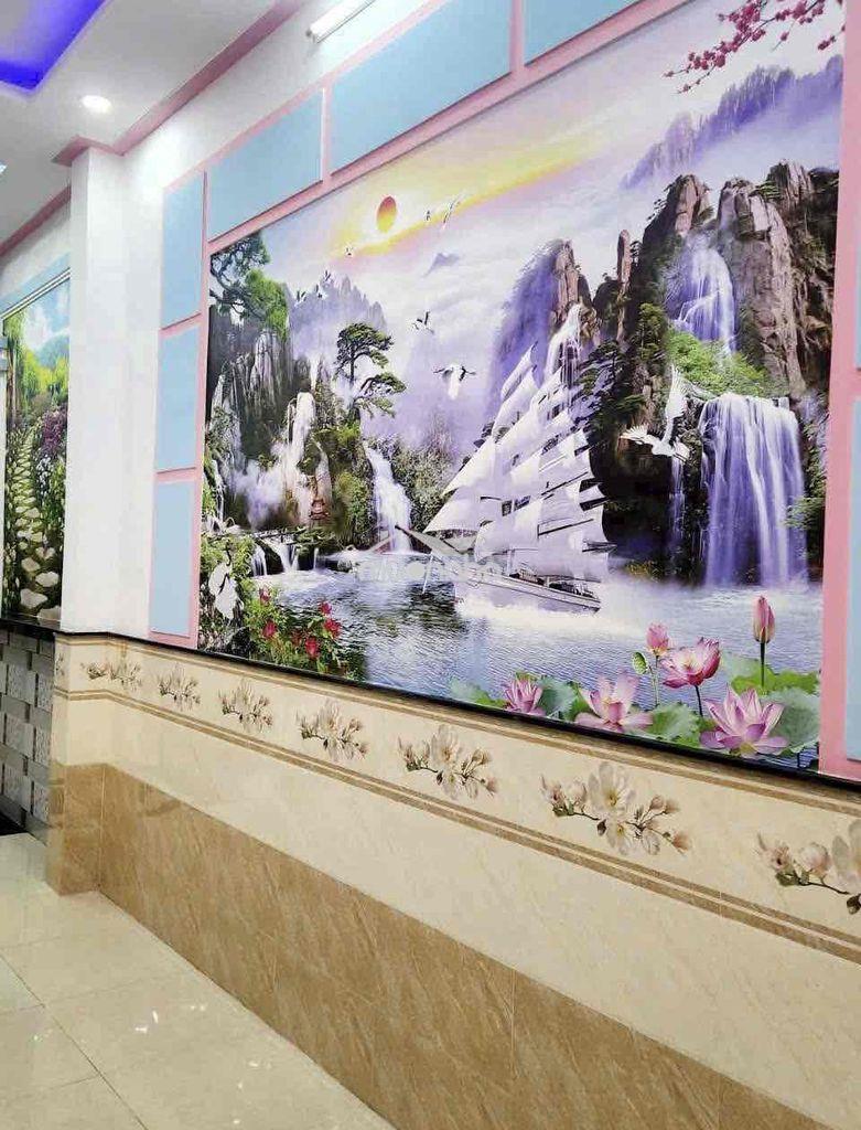 Nhà 4 tầng - hẻm xe tải đường hiệp thành 13, q12 - 68m2, khu dân trí - Ảnh 4