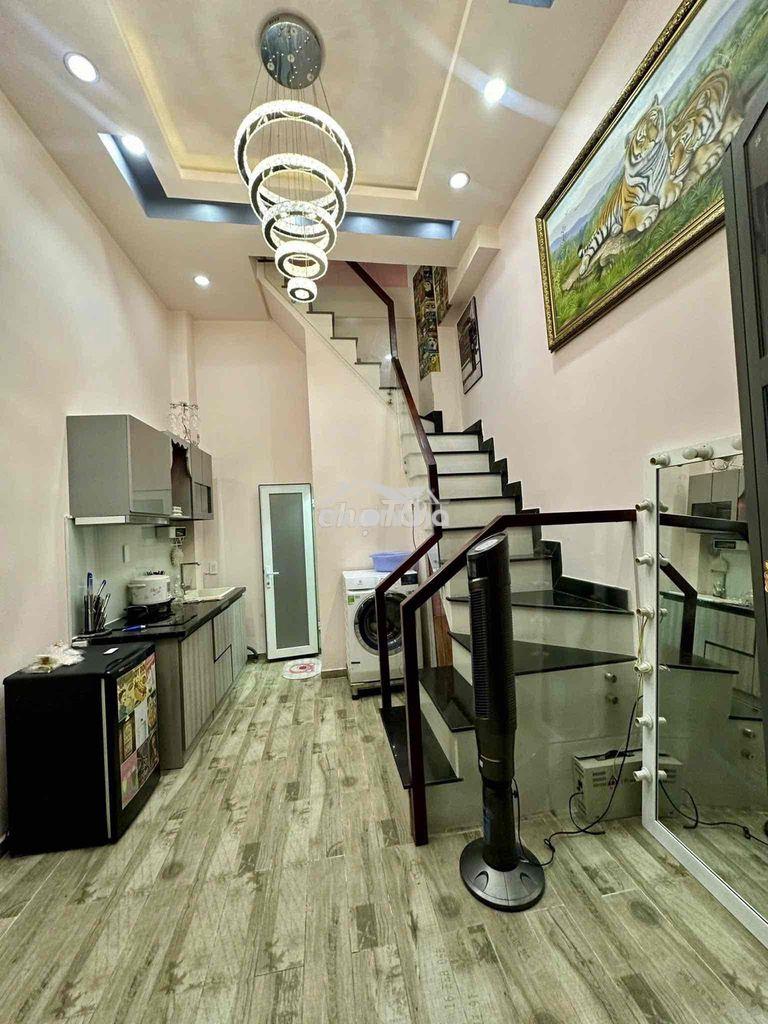 Nhà nc 2pn 3wc full nt q1 ( 1trệt 2lầu sth ), cách mt trần ng đán 10m - Ảnh 2