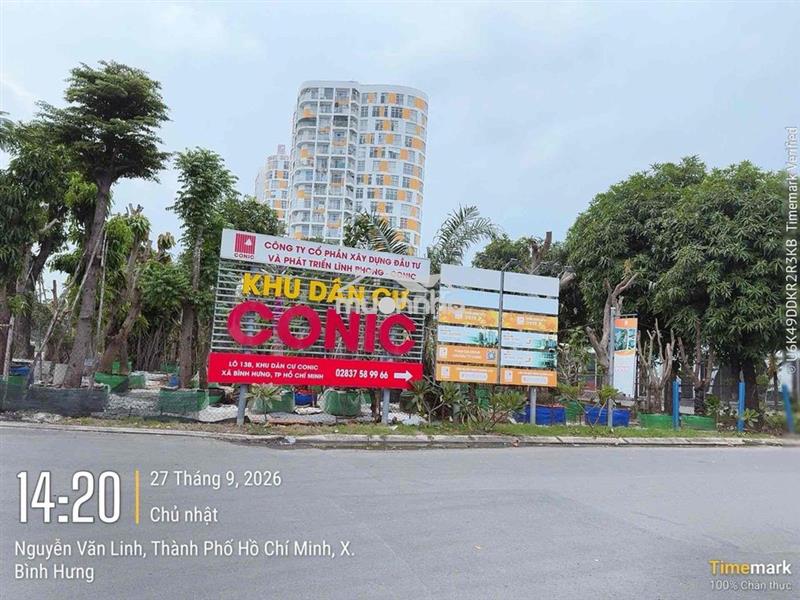 Bán chung cư kdc conic garden 80m2 nhỉnh 3 tỷ