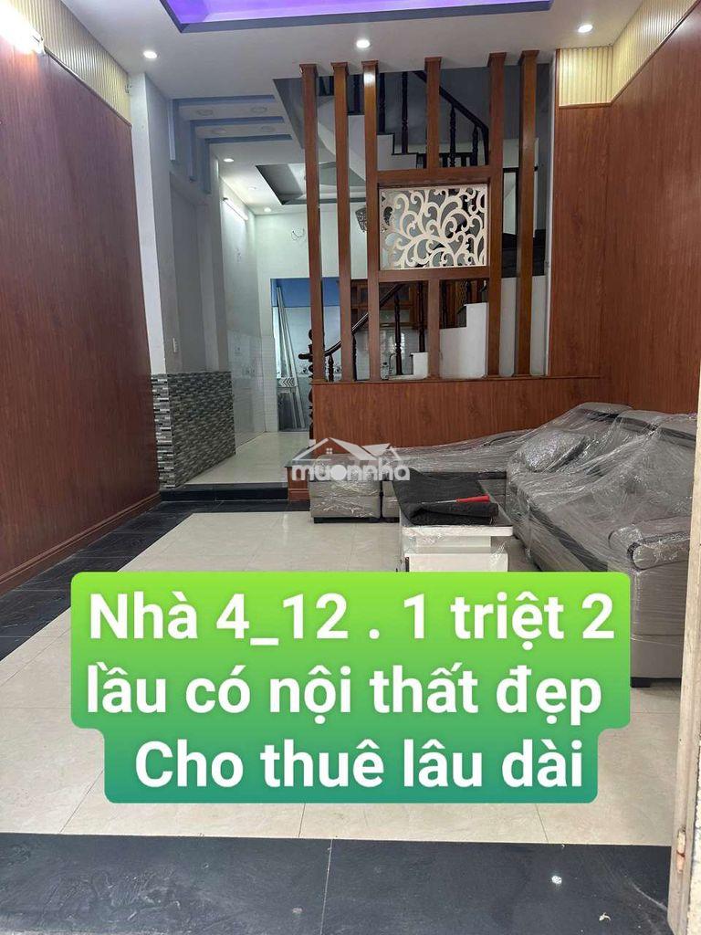 Nhà 4*12 , 2 lầu  nội thất đường bình thành bình hưng  hòa bình tân a - Ảnh 3