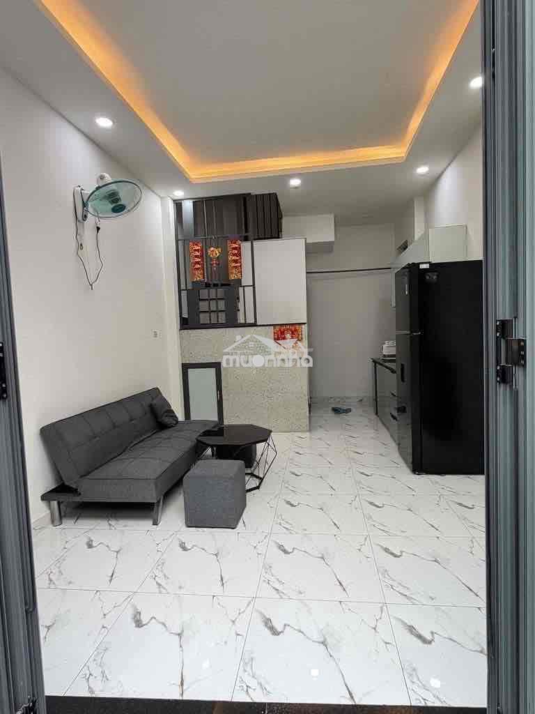 Nhà cho thuê nguyên căn hẻm 761hưng phú, p.9, q.8 3.5x8m 1 trệt 2 lầu - Ảnh 2