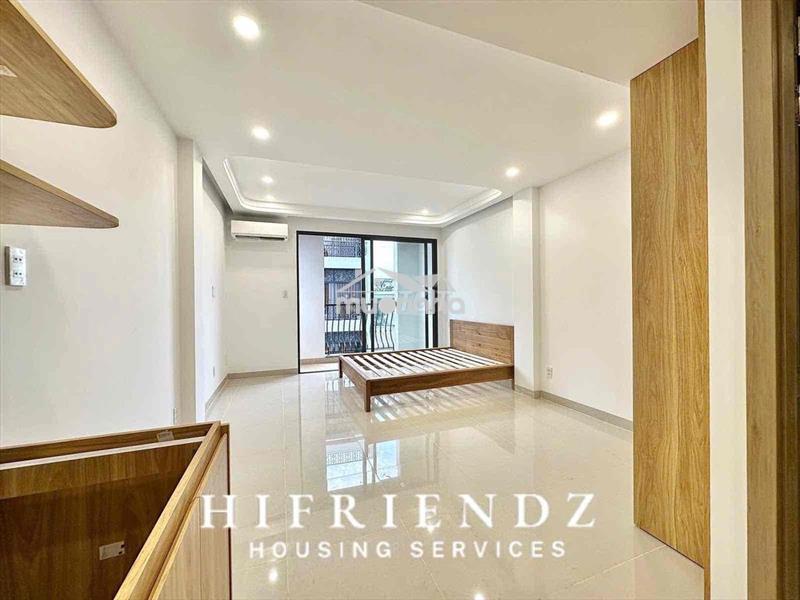 Studio 40m2 ban công full nội thất gần cầu sắt nguyễn thái sơn