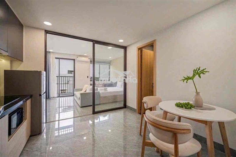 Căn hộ cho thuê 1pn ban công gần cv lê văn tám tân định q1