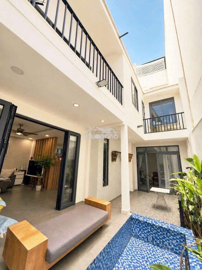 Biệt thự nguyễn văn đậu, siu dt 100m2, ngang 10.5, nở hậu 14m