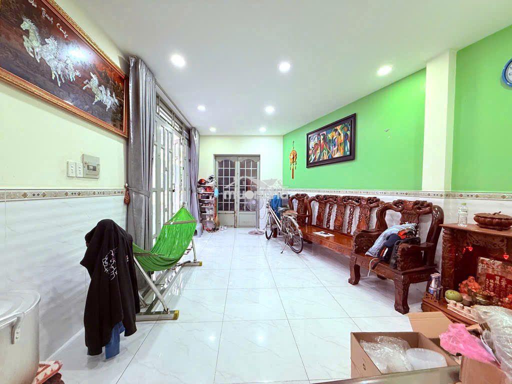 Nhà nguyễn văn quá, hẻm xe hơi, gần chợ cầu, 2 tầng sân thượng, 62m2 - Ảnh 2