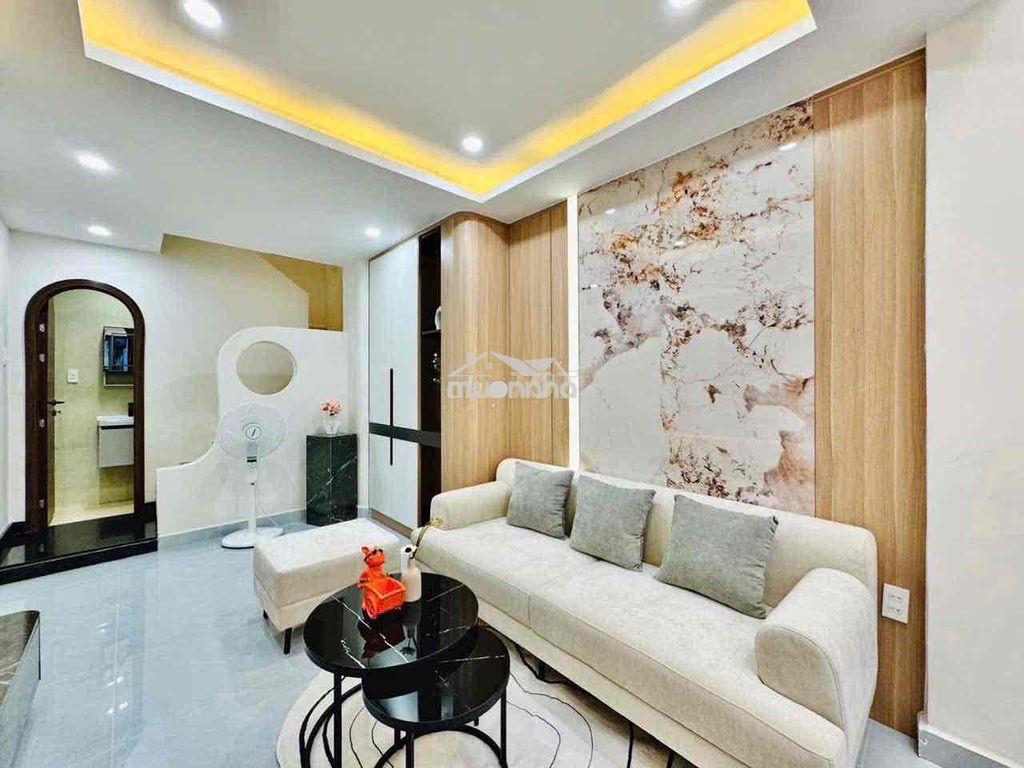 Bình thạnh - sát q.1 - 5 tầng lầu đẹp  - hẻm 3m cách xe hơi 1  căn - Ảnh 3