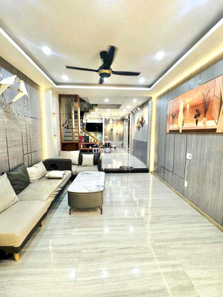 Nhà full nội thất 4*18m 4lầu st 5pn 6wc hxh phạm văn chiêu