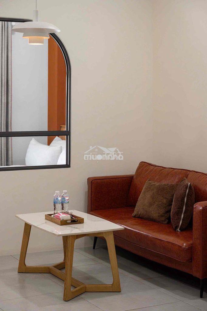 Căn hộ 1 phòng ngủ - bancol thoáng mát - thang máy - hầm xe - Ảnh 2