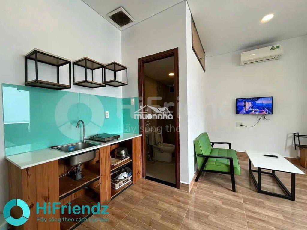Studio full nội thất ban công ở lý chính thắng quận 3 - Ảnh 4
