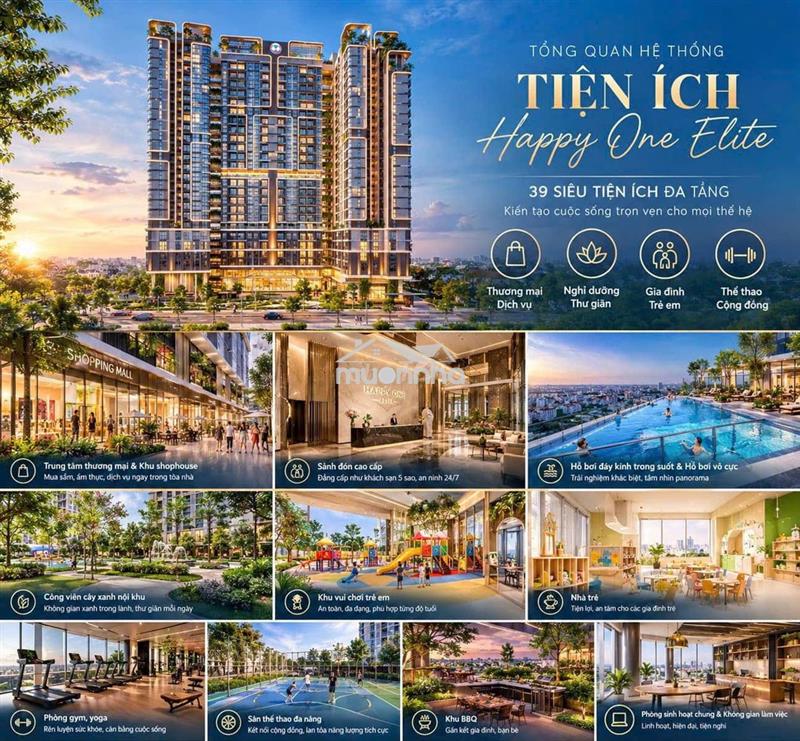 🔥 Chính thức lộ diện! giá rumor happy one elite chỉ từ 59,8 triệu/m²