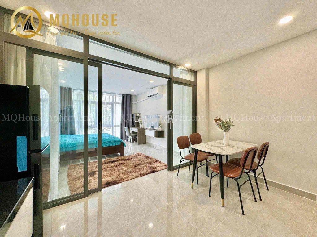 Căn hộ 1pn ban công full nội thất ngay công viên làng hoa - Ảnh 2